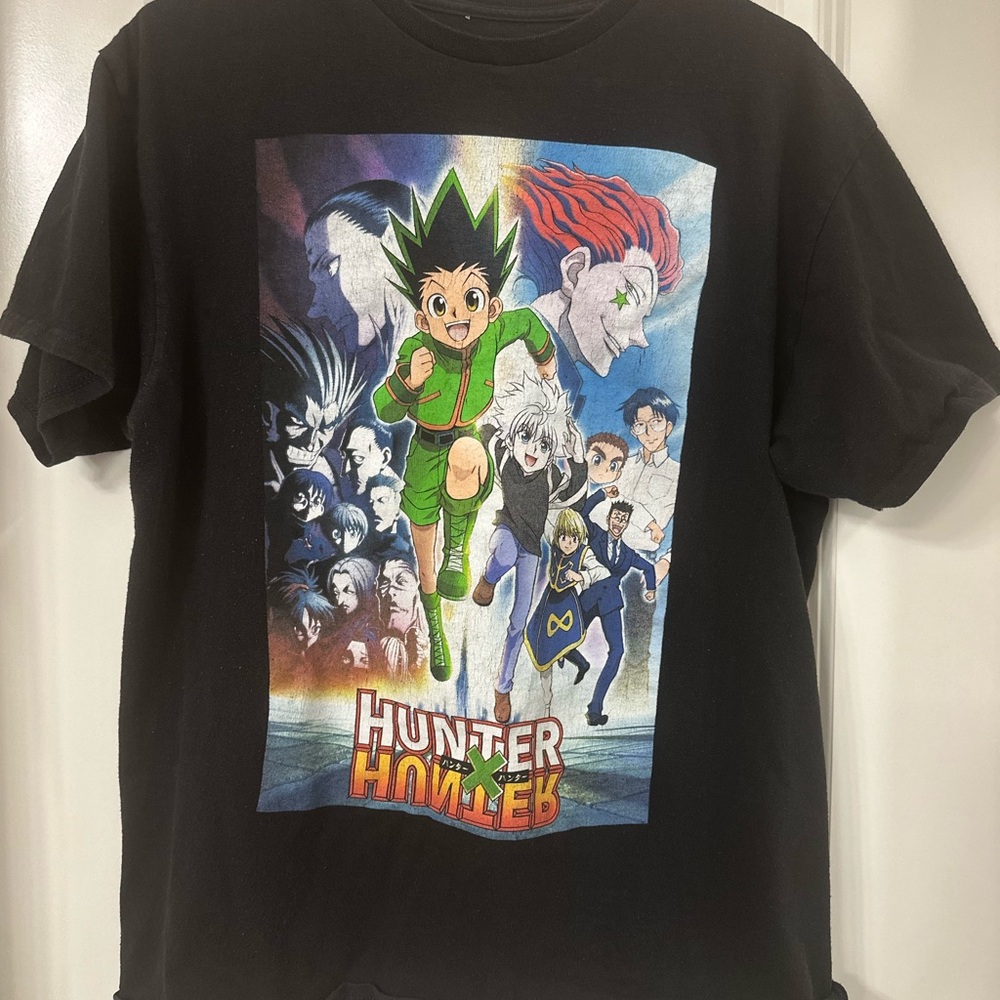 Hunter Black Cotton T-Shirt